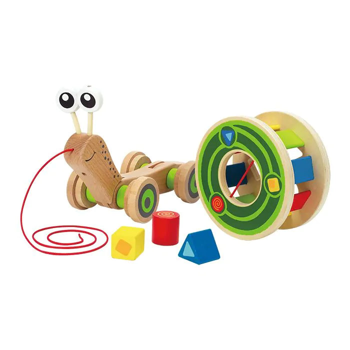 hape | houten trekslak met vormenstoof