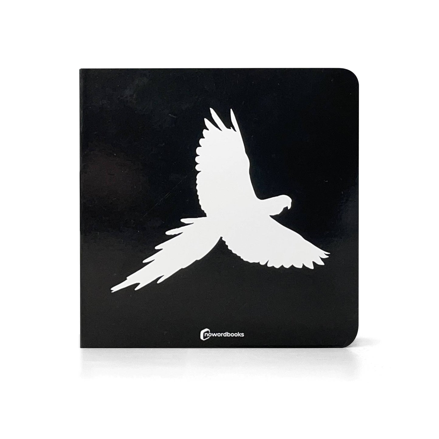 nowordbooks | wit op zwart - woordloos boek