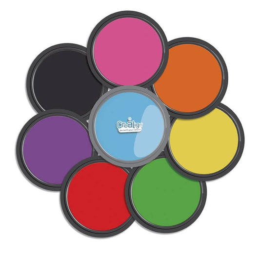 créa lign' - set van 8 grote inktpads