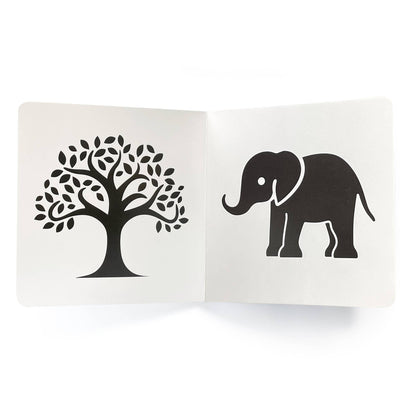 nowordbooks | zwart op wit - woordloos boek