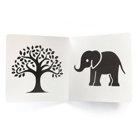 nowordbooks | zwart op wit - woordloos boek