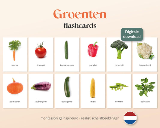 little disciples | groenten - 35 flashcards