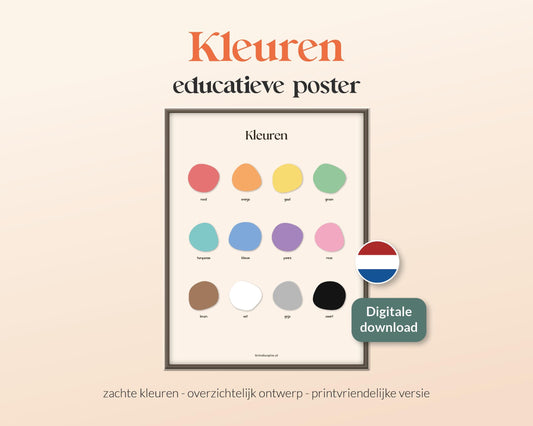 little disciples | kleuren - poster