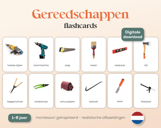 little disciples | gereedschappen - 33 flashcards