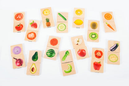 tickit | fruit & groente match – 28-delige set